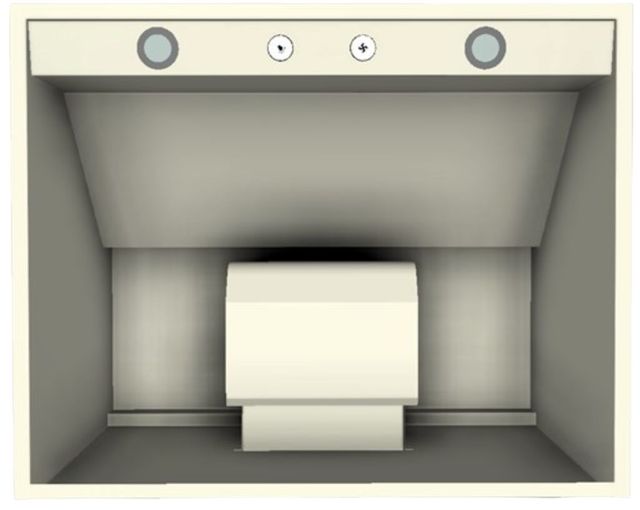 Vent-A-Hood® Premier Magic Lung® 30" Biscuit Wall Mounted Range Hood-3
