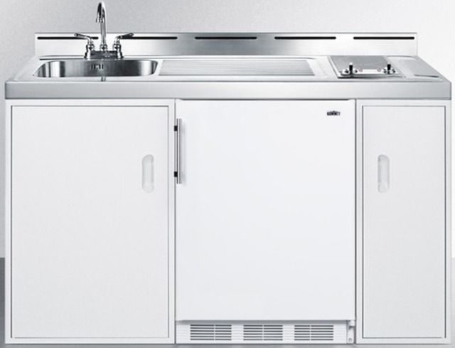 Summit® 48" White All-In-One Kitchenette-0