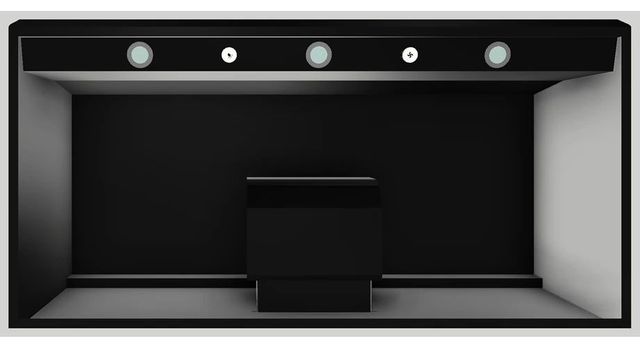Vent-A-Hood® 48" Black Wall Hood-3
