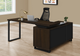 Monarch Specialties Inc. Black/Espresso L Shaped Computer Desk-3