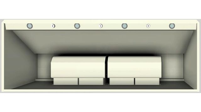 Vent-A-Hood® 54" Wall Mount Range Hood-Biscuit-3