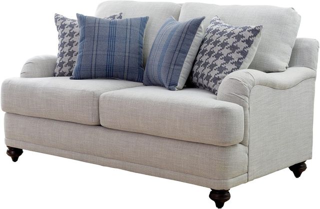 Coaster® Glenn Light Grey Loveseat-0