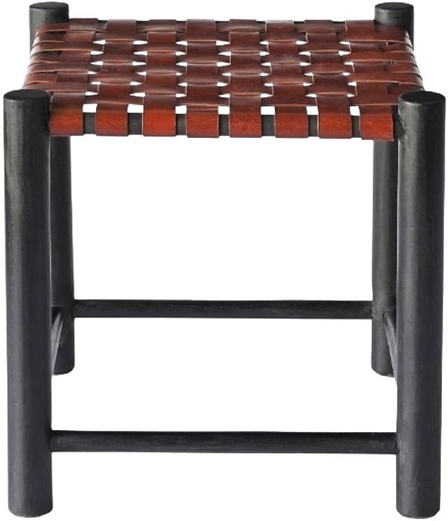 Moe's Home Collection Selby Burgundy Stool-0