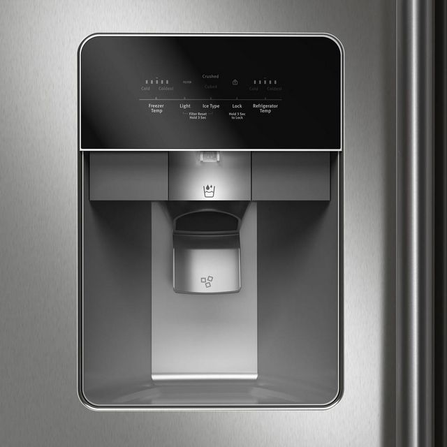 Maytag® 36 in. 24.6 Cu. Ft. Fingerprint Resistant Stainless Steel Side by Side Refrigerator -3