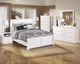 Signature Design by Ashley® Bostwick Shoals 2-Piece White King Panel Bed Set-5