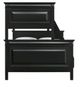 Elements International Calloway Antique Black Twin/Full Bunk Bed with Trundle-2