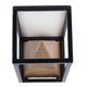 A & B Home Black/Brown Pyramid Table Decor-2