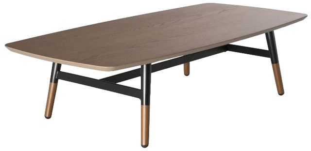 Natuzzi Editions Slancio Blonde Ash Coffee Table-0