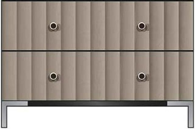 Country View Woodworking Customizable American Modern 36'' 5-Drawer Chest-1