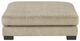 Homelegance® Tinley Brown Ottoman-2