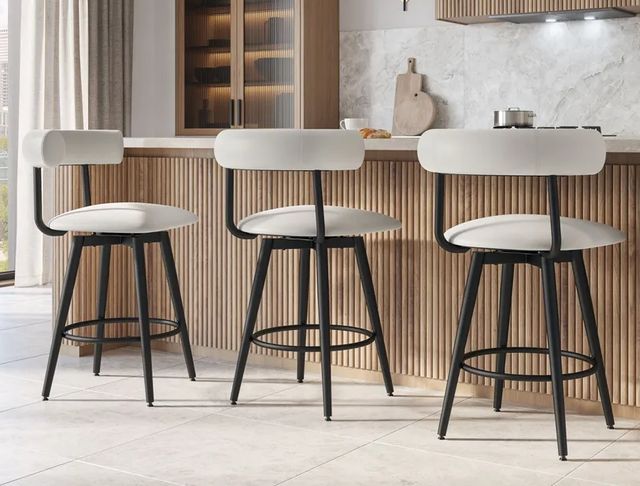 Amisco Customizable Barbara Swivel Counter Stool-1