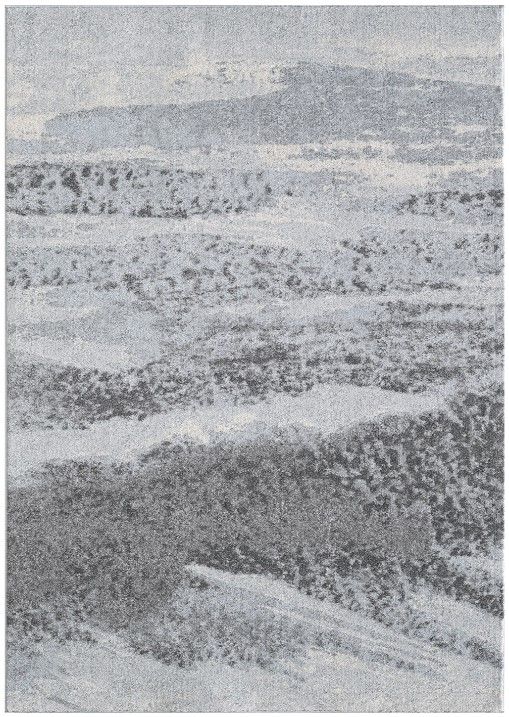KAS Rugs Illusions Blue/Gray Mist 5'x8' Area Rug-0