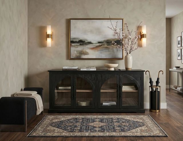 Sunny Designs™ Malibu Black/Weathered Rum Bench-2