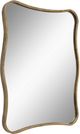 Uttermost® Pavia Antiqued Gold Curvy Accent Mirror-4