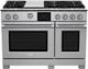 BlueStar® 48" Stainless Steel Pro Style Dual Fuel Range-0