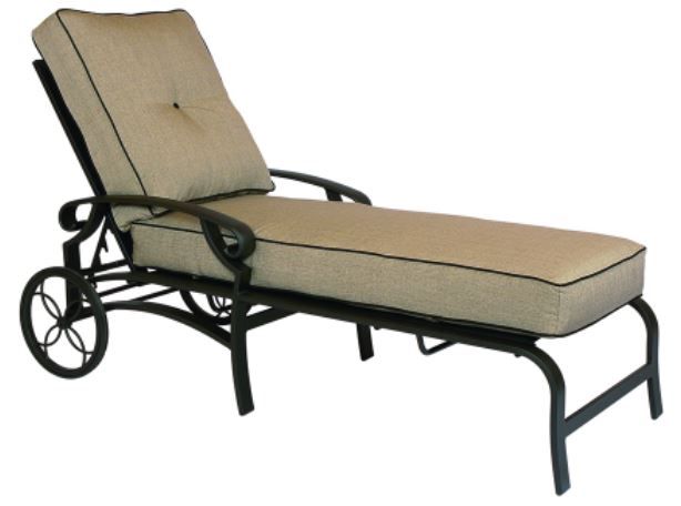 Lane Venture® Monterey Beige/Black Cushion Chaise-0