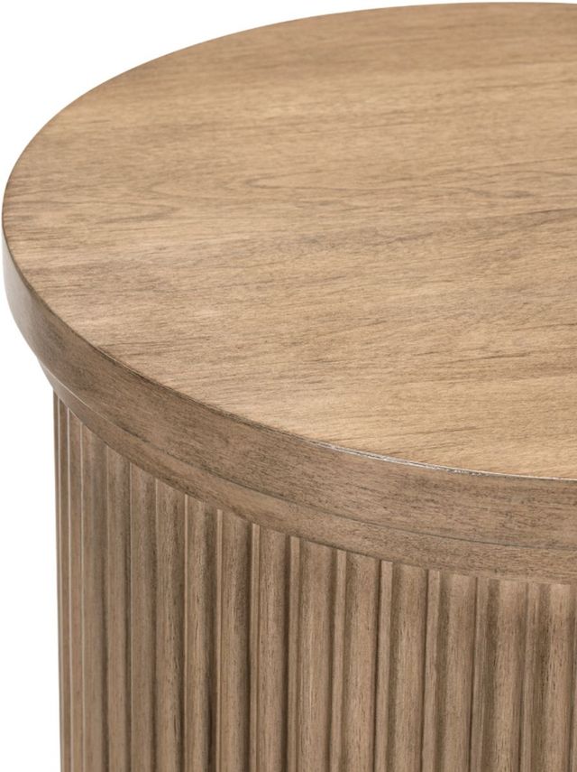 Liberty Furniture Haven Hills Camel Beige Chairside Table-3