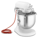 KitchenAid® Commercial Series White Stand Mixer-5