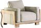 Furniture of America® Harstad Beige Chair-0
