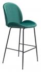 Zuo® Miles Green Bar Chair-0