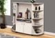 Monarch Specialties Inc. Beige/Gold Bookcase-0