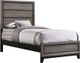 Coaster® Watson Rustic Grey Oak Twin Bed-0