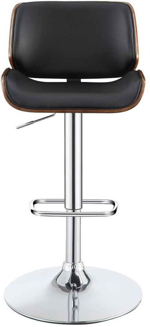 Folsom Black Bar Stool - Thumbnail 3