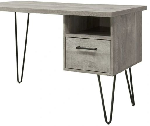 Bernards Gray Writing Desk-2