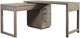 Riverside Furniture Prelude Casual Taupe Swivel Lift-Top L-Desk-0