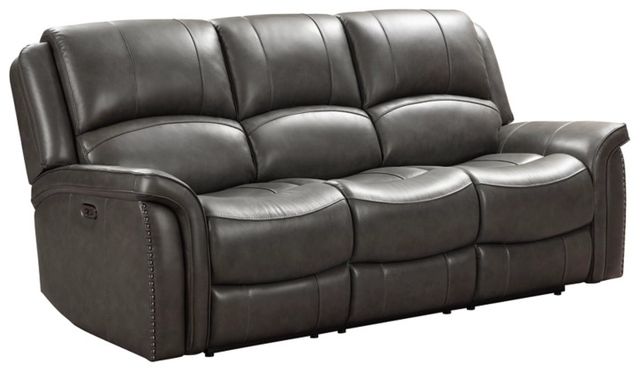 Signature Design by Ashley® Gaspar Gray Power Reclining Sofa-0
