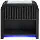 Global Furniture USA Beckett Black/White Nightstand with LED and Speaker-1