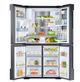 Samsung 22.1 Cu. Ft. Fingerprint Resistant Black Stainless Steel 4-Door Flex™ Refrigerator-1