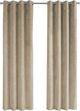 Monarch Specialties Inc. 2-Piece Beige 52" x 95" Room Darkening Curtain Panel Set-0