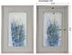 Uttermost® Tim O'Toole 2-Piece Indigo Florals Framed Prints Set-2