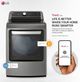 LG 7.3 Cu. Ft. Graphite Steel Electric Dryer-1