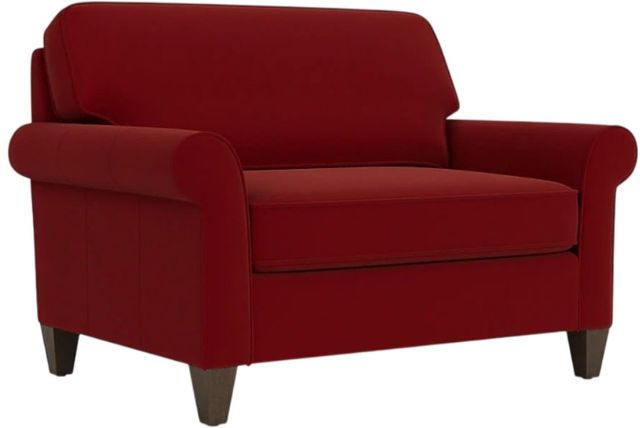 Flexsteel® Customizable Westside Leather Chair and a Half-1