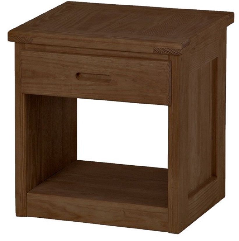 Crate Designs™ Furniture Brindle 24" Nightstand with Lacquer Finish Top Only