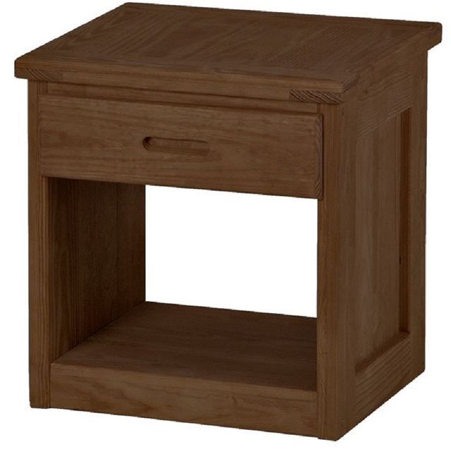 Crate Designs™ Furniture Brindle 24" Nightstand with Lacquer Finish Top Only-0