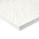 Olliix by Madison Park Sunburst White 100% Hand Painted Dimensional Resin Wall Décor-1