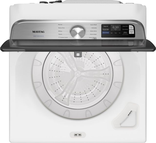 Maytag® 5.3 Cu. Ft. White Impeller Top Load Washer with Extra Power-1