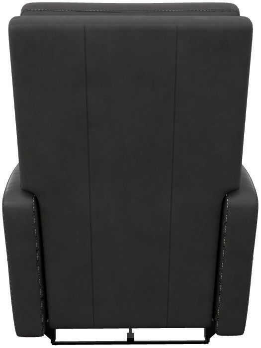 La-Z-Boy® Lennon Charcoal Leather Manual Wall Recliner-3
