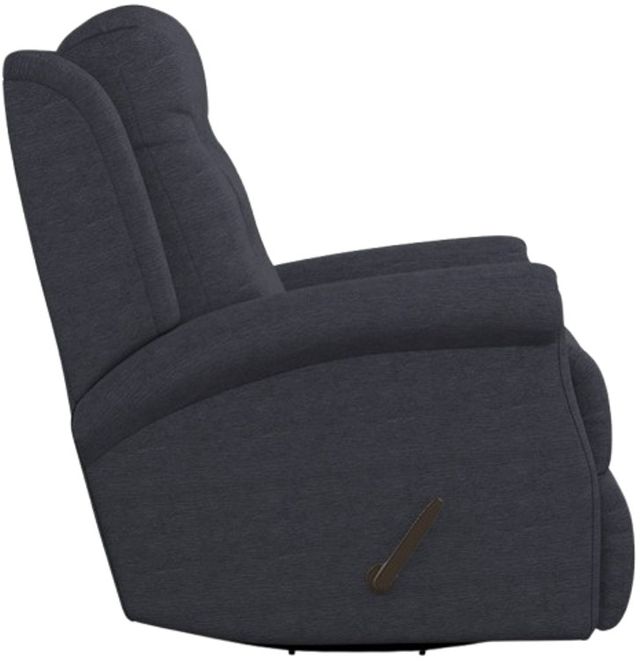 Flexsteel® Minnie Navy Manual Swivel Gliding Recliner-2
