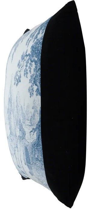 Stylecraft Dann Foley Lifestyle Black/Blue/White Pillow-1