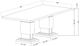 Global Furniture USA D1212 5-Piece Gray/White Dining Set-2