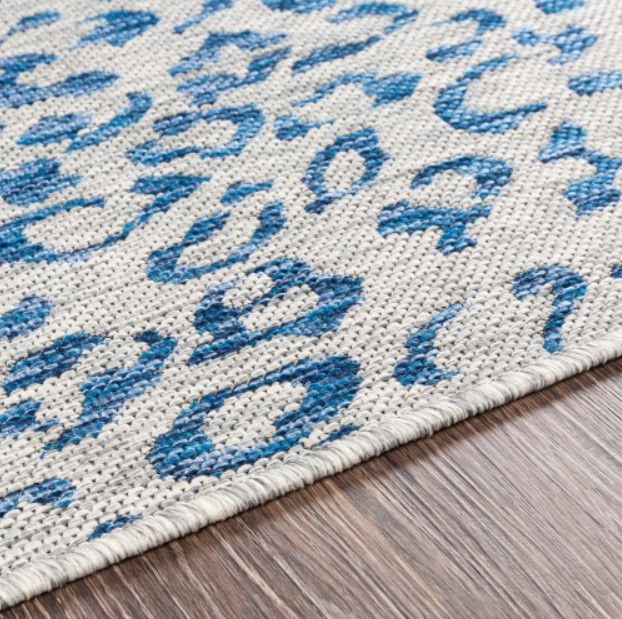 Surya Eagean Light Gray/Navy 4'x6' Area Rug-4