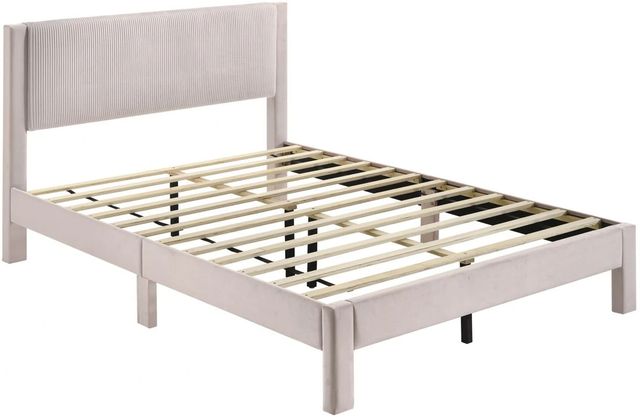 Crown Mark Lucia Pink Full Platform Bed-2