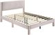 Crown Mark Lucia Pink Full Platform Bed-2