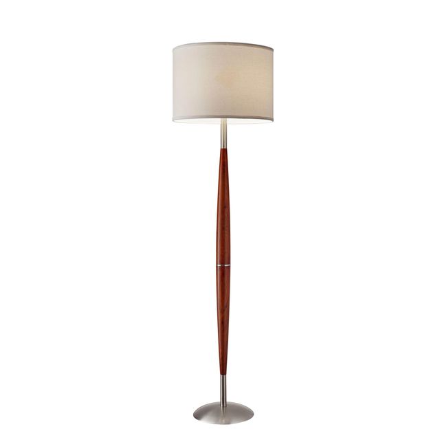 Adesso® Hudson Maple Floor Lamp-0