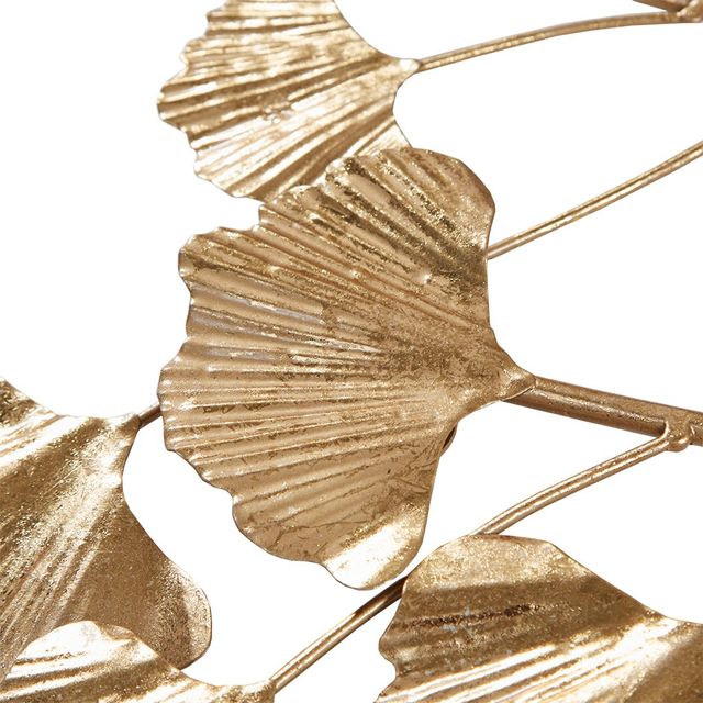 Olliix by Martha Stewart Clio 2-Piece Gold Foil Ginkgo Leaf Set-4