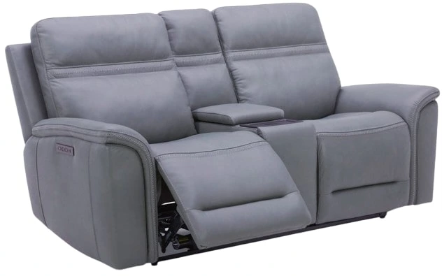 Liberty Furniture Cooper Blue Gray Power Reclining Loveseat